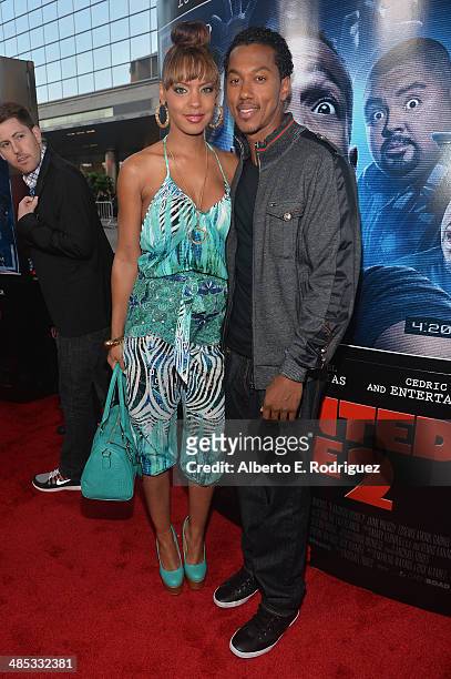 Actor Wesley Jonathan arrives to the premiere of Open Road Films' "A Haunted House 2" at Regal Cinemas L.A. Live on April 16, 2014 in Los Angeles,...