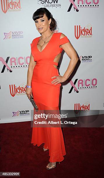 Adult film actress Lisa Ann attends The BIG Annual 30th XRCO Awards hosted by Ron Jeremy held at OHM at Hollywood & Highland on April 16, 2014 in...