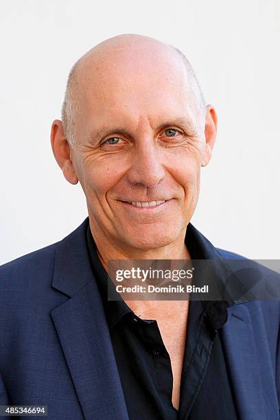 Peter Herrmann attends the presentation of the Movie Im Labyrinth des Schweigens of the German film nominee for the Academy Awards 2016 in the...