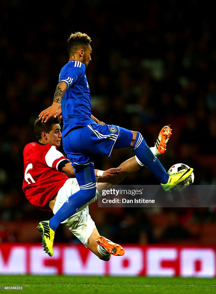 Arsenal U18 v Chelsea U18 - FA Youth Cup Semi Final: Second Leg