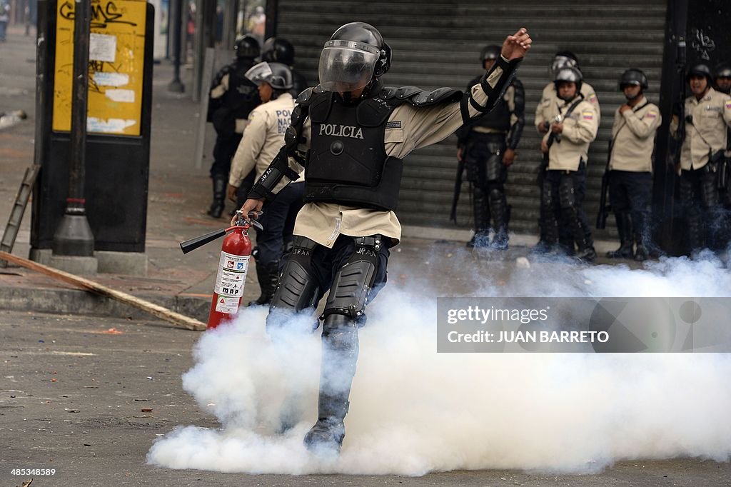 VENEZUELA-POLITCS-PROTEST-OPPOSITION