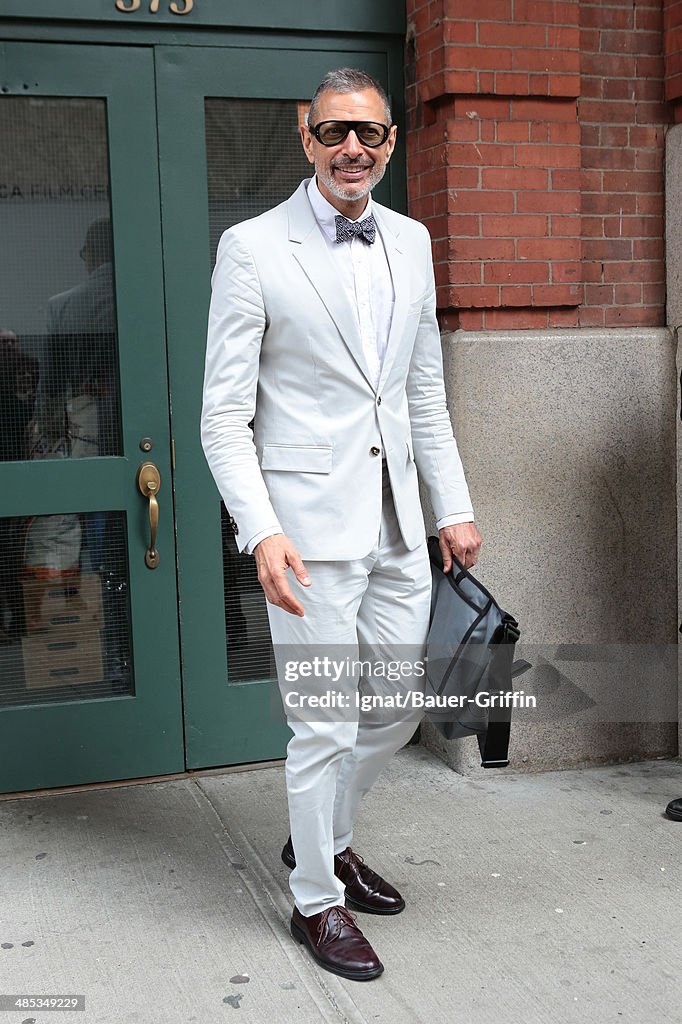 Celebrity Sightings In New York - April 17, 2014