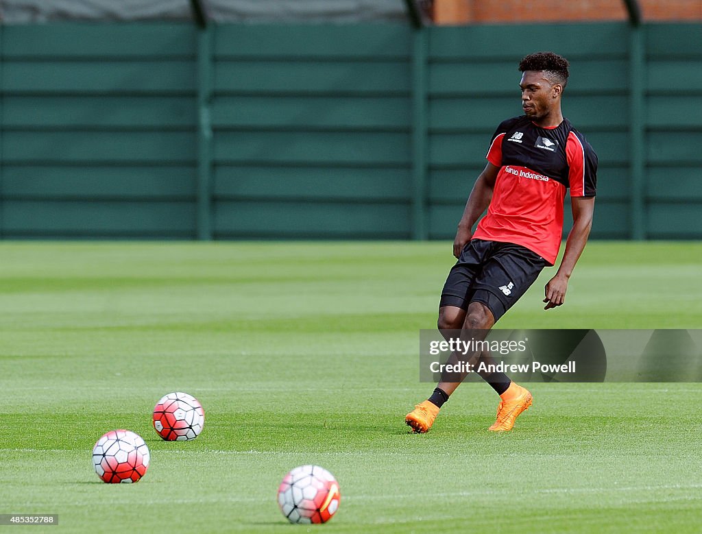 Liverpool FC Training Session