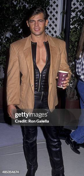 Jeff Stryker attends Sixth Annual APLA Commitment to Life Benefit on November 18, 1992 at the Universal Ampitheater in Universal City, California.