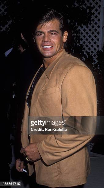 Jeff Stryker attends Sixth Annual APLA Commitment to Life Benefit on November 18, 1992 at the Universal Ampitheater in Universal City, California.