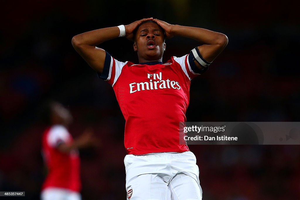 Arsenal U18 v Chelsea U18 - FA Youth Cup Semi Final: Second Leg