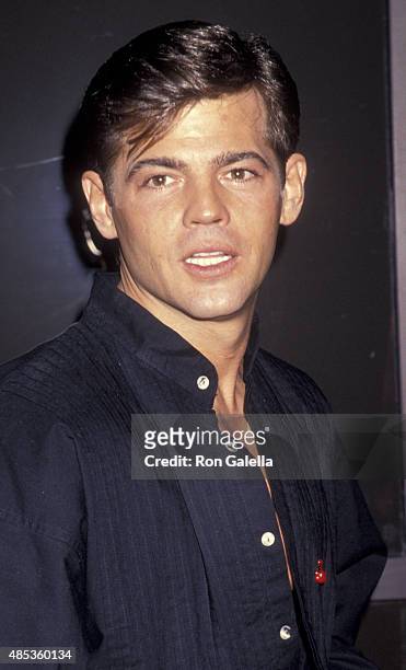 Jeff Stryker attends Angel Art Benefit for Project Angel Food on December 5, 1993 at the Pacific Design Center in Los Angeles, California.