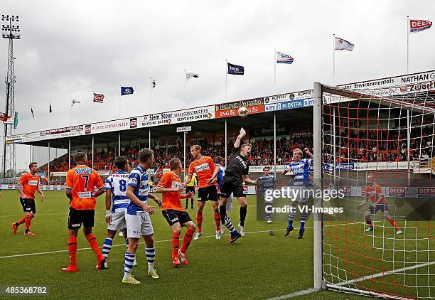 Play-offs Volendam-de Graafschap Volendam zet aan maar zal niet scoren Foto ; Pim Ras during the play-offs promotion/relegation Final match between...