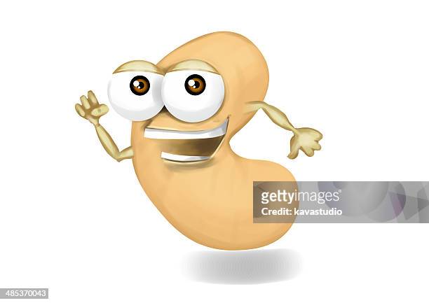 Running Cashew Cartoon Character Jogging Fast Being Strong And Fit High-Res  Stock Photo - Getty Images