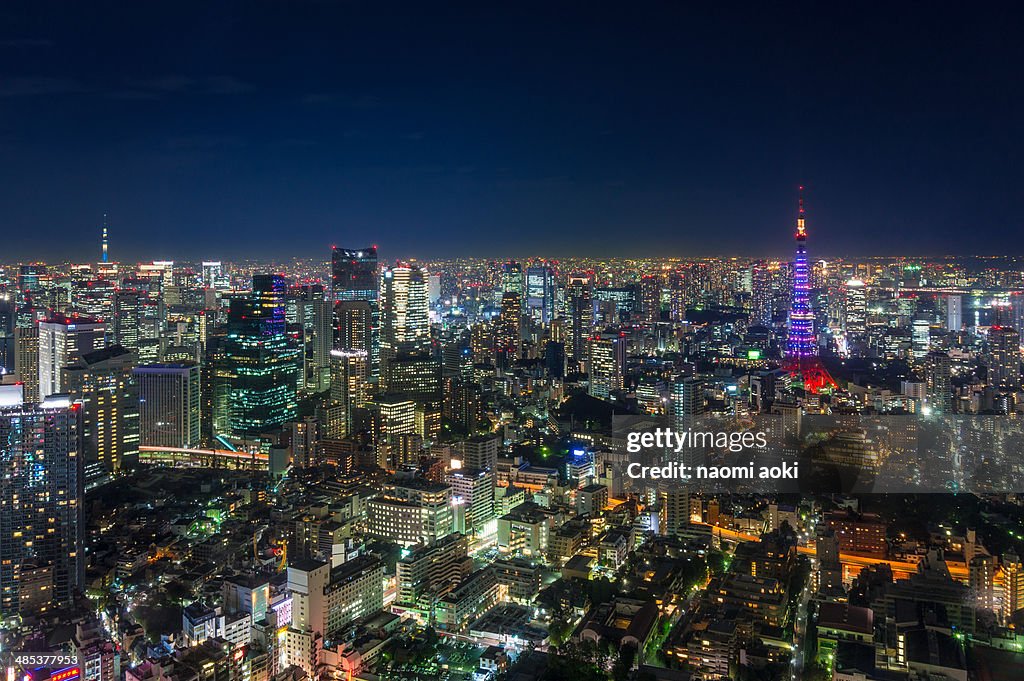 Two towers in Tokyo