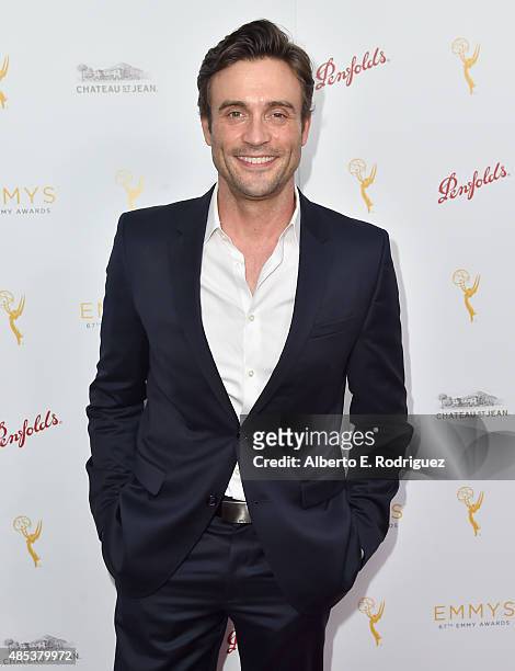 Actor Daniel Goddard attends a cocktail reception hosted by the Academy of Television Arts & Sciences celebrating the Daytime Peer Group at Montage...
