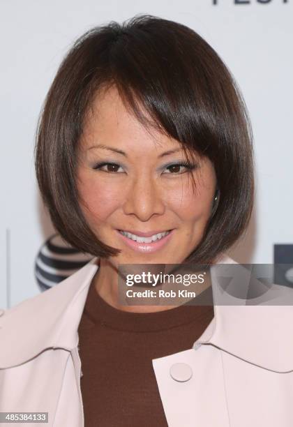 Alina Cho attends the "Dior and I" Premiere during the 2014 Tribeca Film Festival at the SVA Theater on April 17, 2014 in New York City.