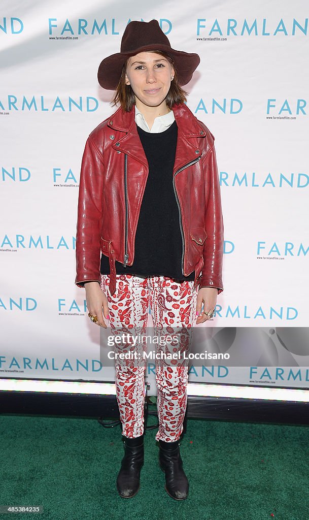 Private New York Premiere of "Farmland" by Academy Award-Winning Director James Moll during the Tribeca Film Festival