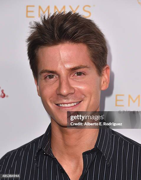 Actor Robert Palmer Watkins attends a cocktail reception hosted by the Academy of Television Arts & Sciences celebrating the Daytime Peer Group at...