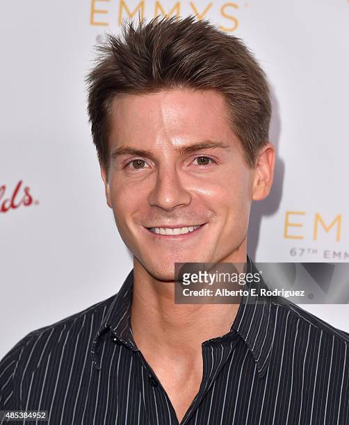 Actor Robert Palmer Watkins attends a cocktail reception hosted by the Academy of Television Arts & Sciences celebrating the Daytime Peer Group at...