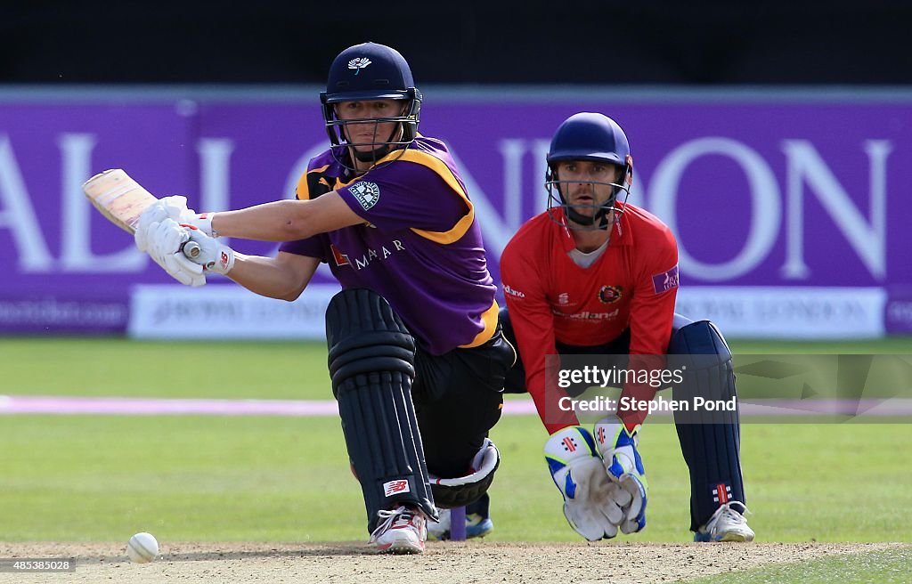 Essex v Yorkshire - Royal London One-Day Cup Quarter Final