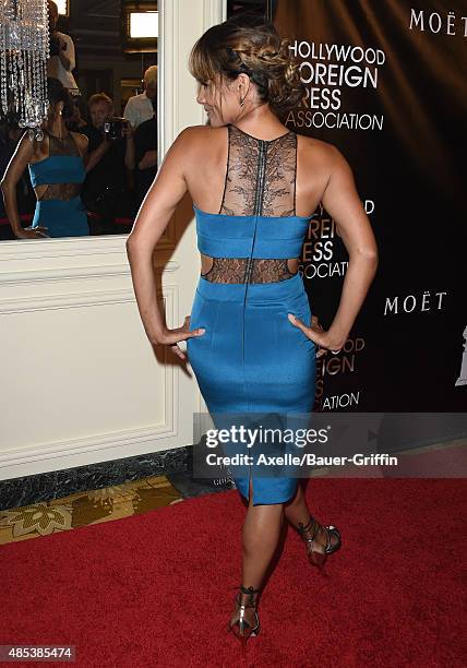 Actress Halle Berry arrives at the Hollywood Foreign Press Association Hosts Annual Grants Banquet at the Beverly Wilshire Four Seasons Hotel on...