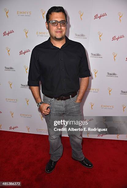 Actor Gregori J. Martin attends a cocktail reception hosted by the Academy of Television Arts & Sciences celebrating the Daytime Peer Group at...