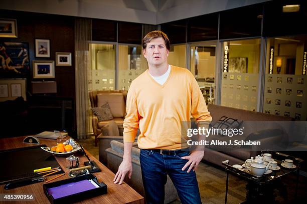 Executive producer Bill Lawrence is photographed for Los Angeles Times on October 30, 2013 in Burbank, California. PUBLISHED IMAGE. CREDIT MUST READ:...