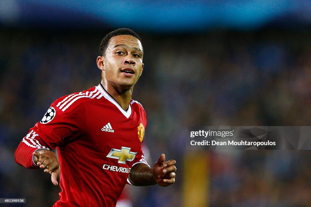 Club Brugge v Manchester United - UEFA Champions League: Qualifying Round Play Off Second Leg