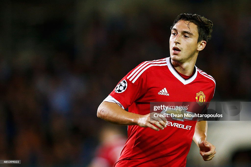 Club Brugge v Manchester United - UEFA Champions League: Qualifying Round Play Off Second Leg