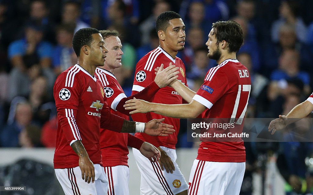 Club Brugge v Manchester United - UEFA Champions League Play Off Round 2nd Leg