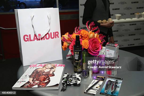 General atmosphere at Glamour And L'Oreal Paris 2014 Top Ten College Women Celebration at Kaufman Music Center on April 17, 2014 in New York City.