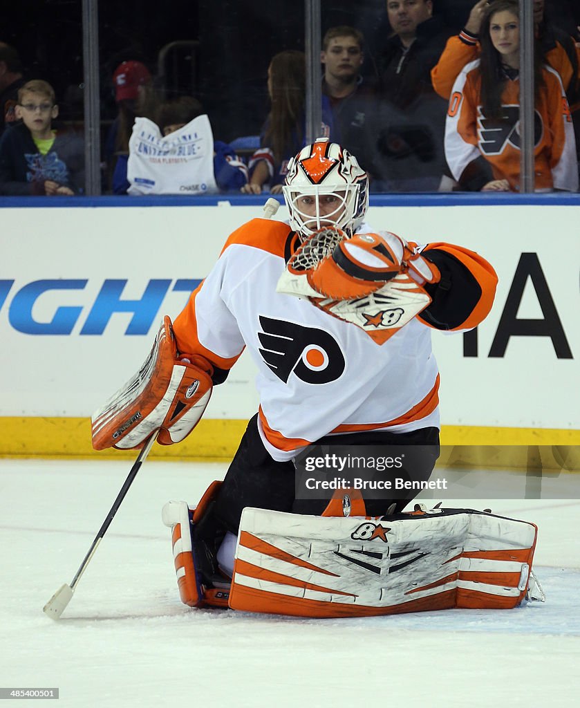 Philadelphia Flyers v New York Rangers - Game One