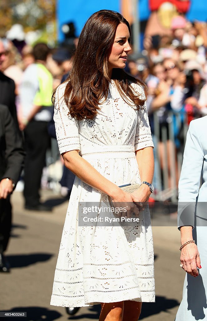 The Duke And Duchess Of Cambridge Tour Australia And New Zealand - Day 12