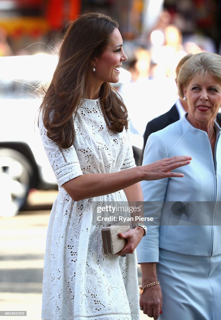 The Duke And Duchess Of Cambridge Tour Australia And New Zealand - Day 12