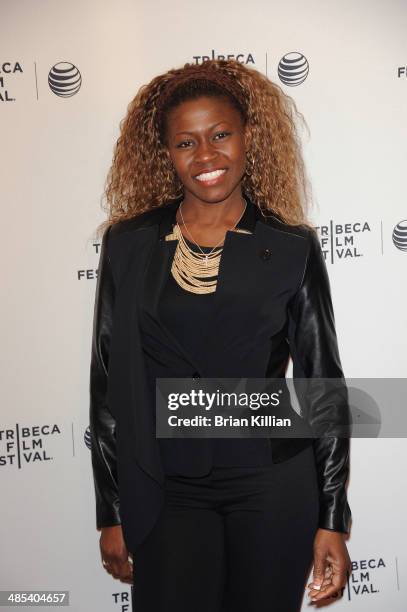 Actress Patricia Topper attends "Goodbye To All That" screening during the 2014 Tribeca Film Festival at SVA Theater on April 17, 2014 in New York...