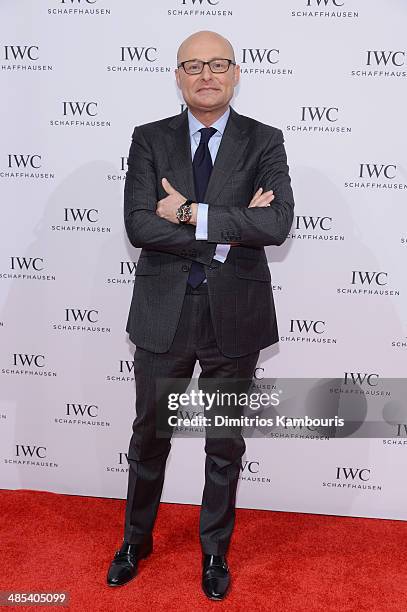 Georges Kern attends the "For the Love of Cinema" dinner hosted by IWC Schaffhausen and Tribeca Film Festival at Urban Zen on April 17, 2014 in New...