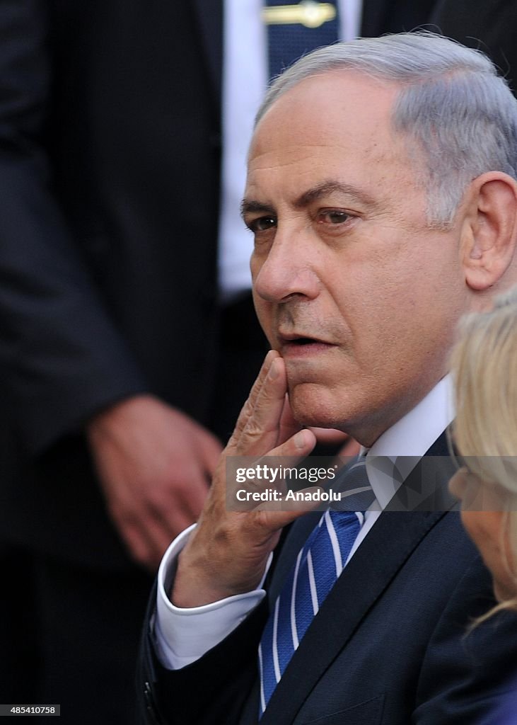 Israeli Prime Minister Benjamin Netanyahu visits Milan