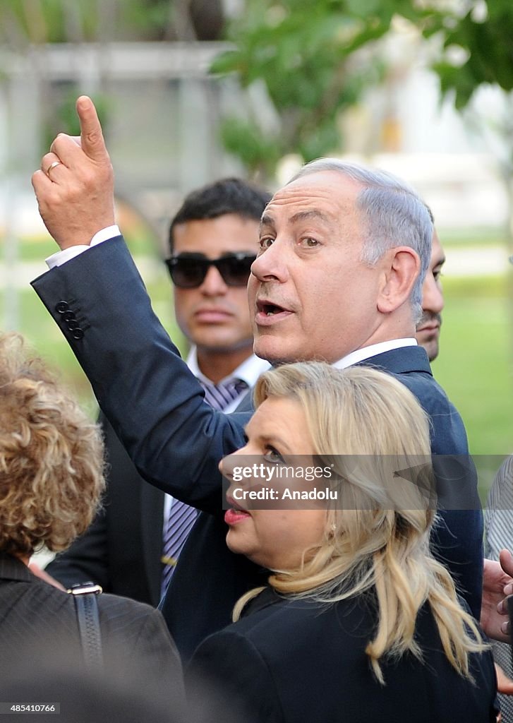 Israeli Prime Minister Benjamin Netanyahu visits Milan