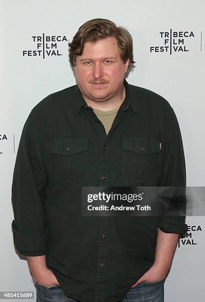 Actor Michael Chernus attends "Goodbye To All That" screening during the 2014 Tribeca Film Festival at SVA Theater on April 17, 2014 in New York City.