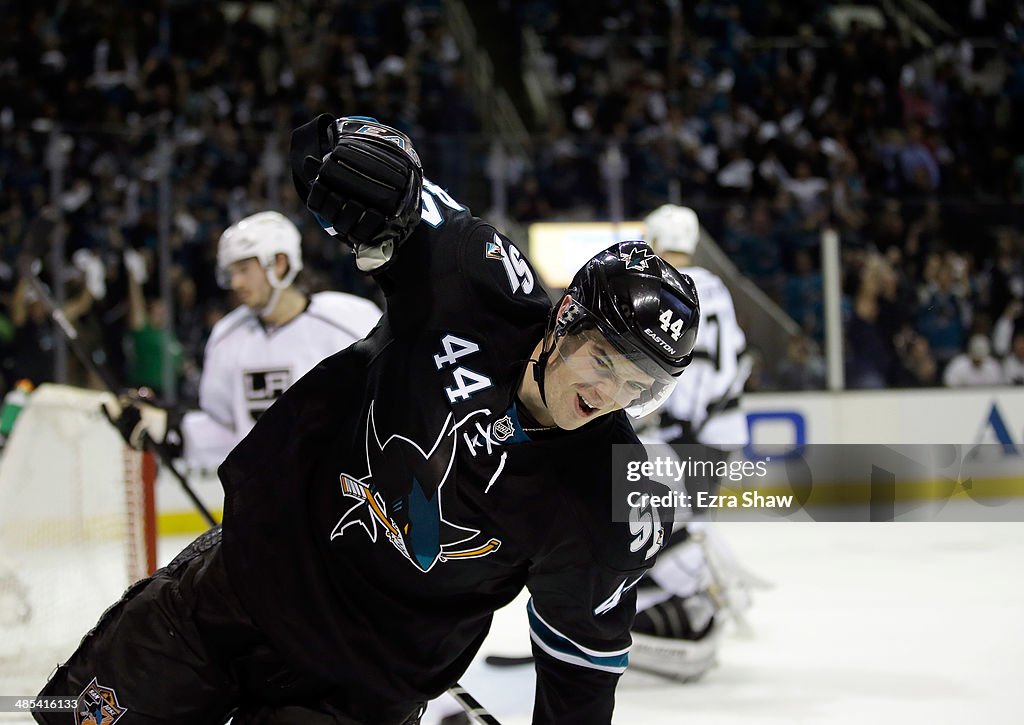 Los Angeles Kings v San Jose Sharks - Game One