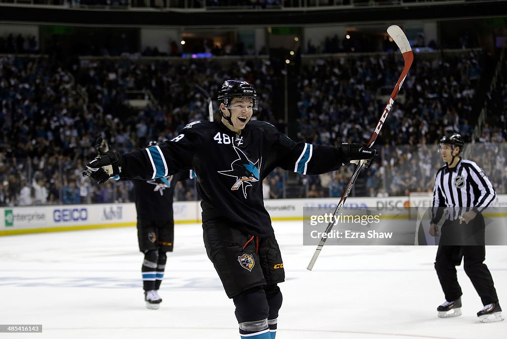 Los Angeles Kings v San Jose Sharks - Game One