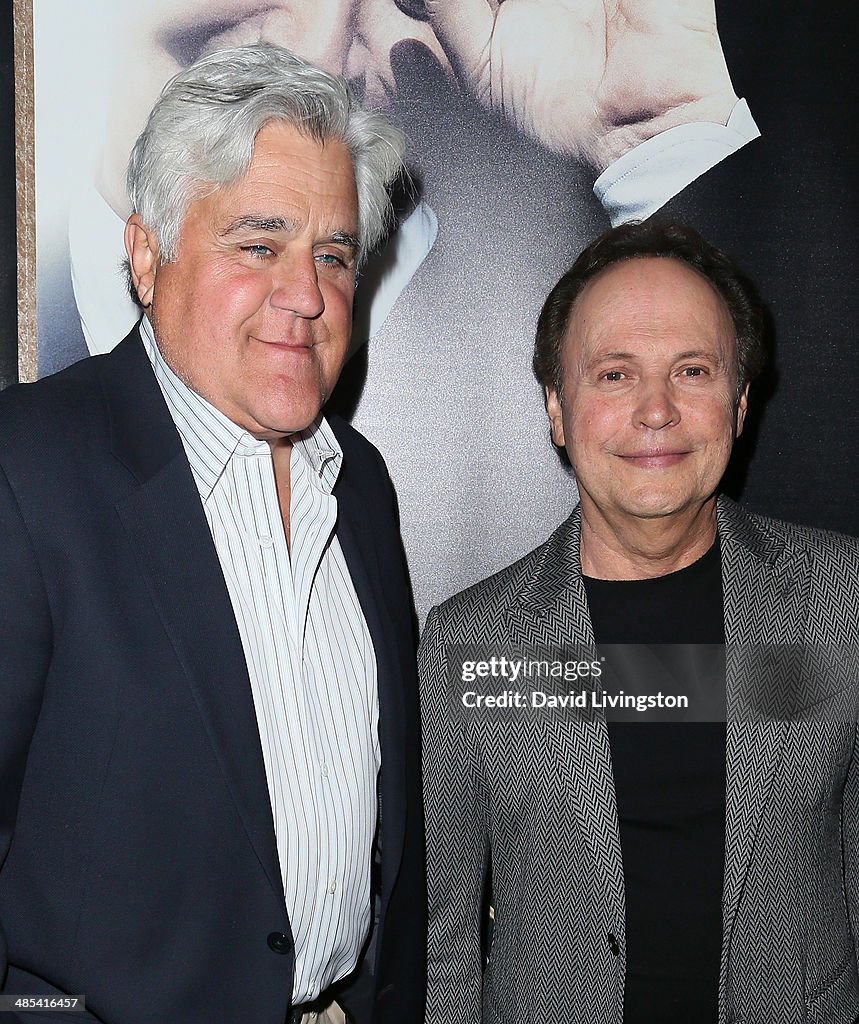 Exclusive Presentation Of HBO's "Billy Crystal 700 Sundays" - Arrivals