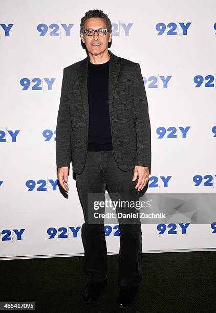 Actor John Turturro attends Reel Pieces with Annette Insdorf: John Turturro with a Preview of "Fading Gigolo" at 92nd Street Y on April 17, 2014 in...