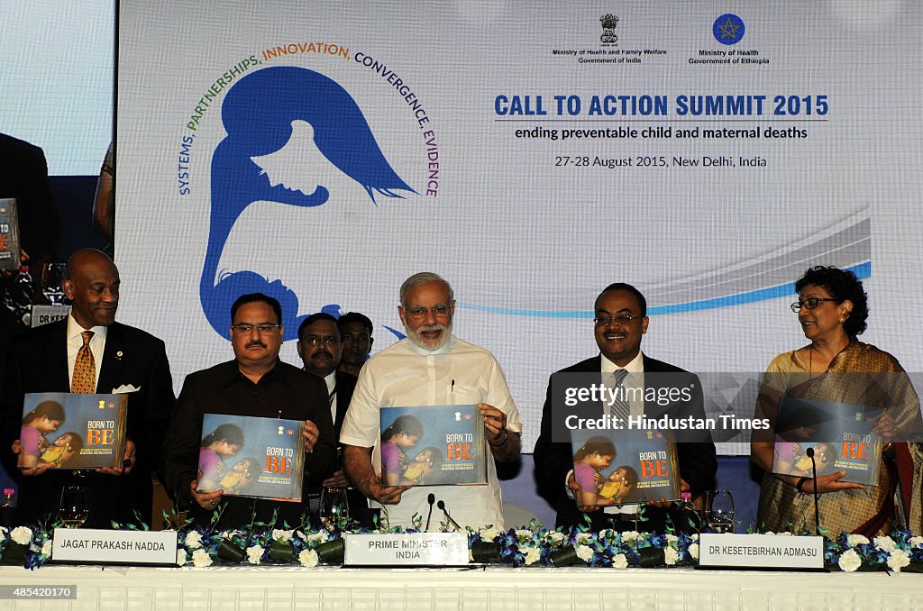 Prime Minister Narendra Modi At Global Call To Action Summit