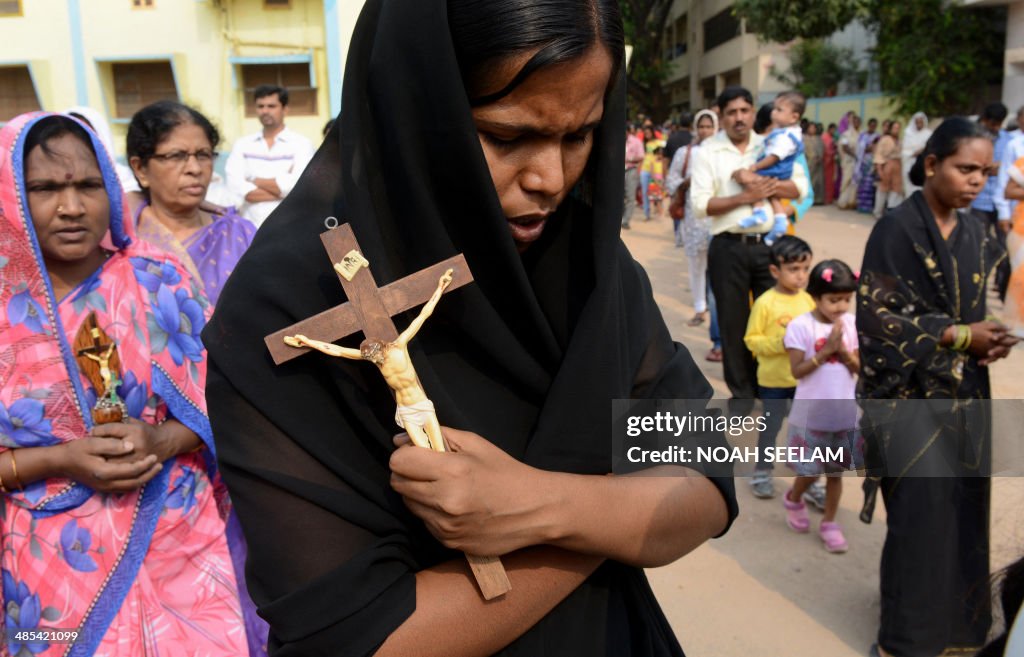 INDIA-RELIGION-CHRISTIANITY-GOOD FRIDAY