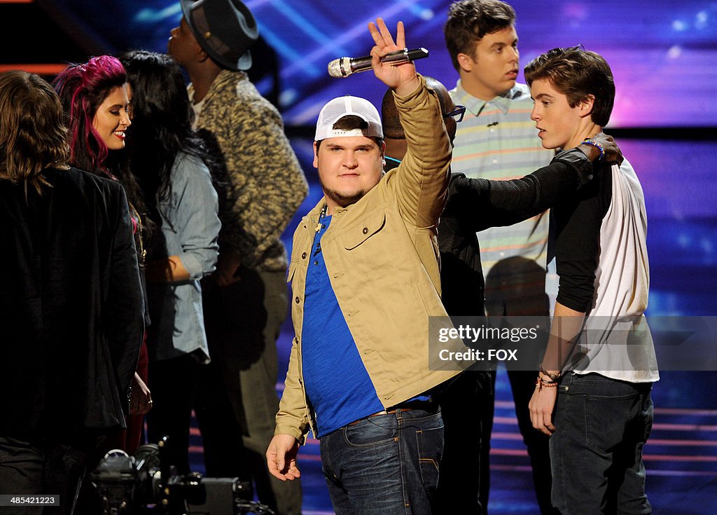 FOX's "American Idol" Season 13 - Top 7 To 6 Live Elimination Show
