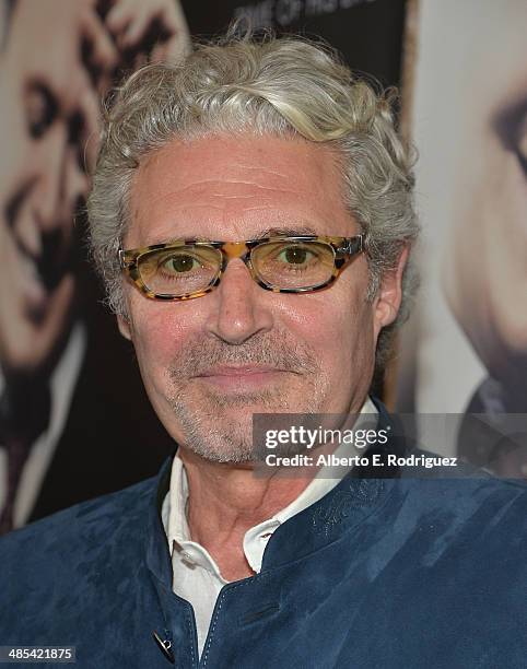 Actor Michael Nouri arrives to an exclusive presentation of HBO's "Billy Crystal 700 Sundays" at Ray Kurtzman Theater on April 17, 2014 in Los...