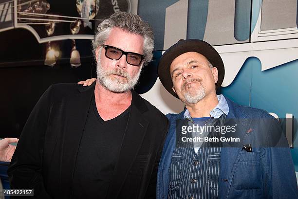 Ray Liotta and Joe Pantoliano attend day 1 of the 2014 Nashville Film Festival at Regal Green Hills on April 17, 2014 in Nashville, Tennessee.