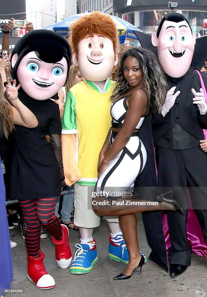 Fifth Harmony "I'm In Love With A Monster" For "Hotel Transylvania 2" Video Premiere