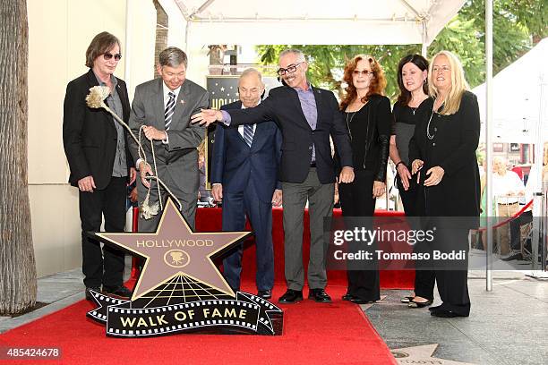 Singer Jackson Browne, CEO of the Hollywood Chamber of Commerce Leron Gubler, music executive Joe Smith, politician Mitch O'Farrell, singer Bonnie...