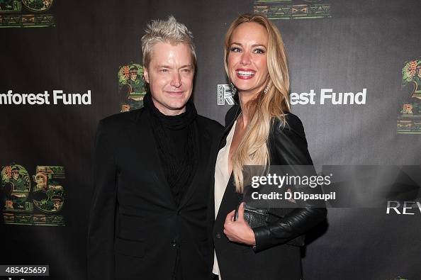 Chris Botti and Caroline Campbell attend the after party for the 25th