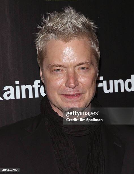 Trumpeter Chris Botti attends the 25th Anniversary Rainforest Fund Benefit at Mandarin Oriental Hotel on April 17, 2014 in New York City.