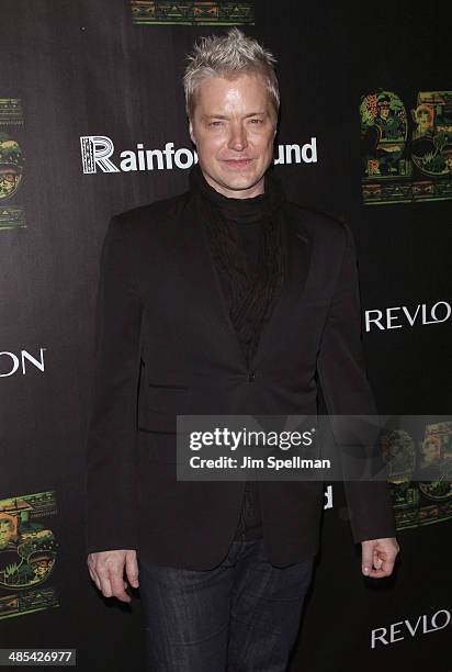 Trumpeter Chris Botti attends the 25th Anniversary Rainforest Fund Benefit at Mandarin Oriental Hotel on April 17, 2014 in New York City.