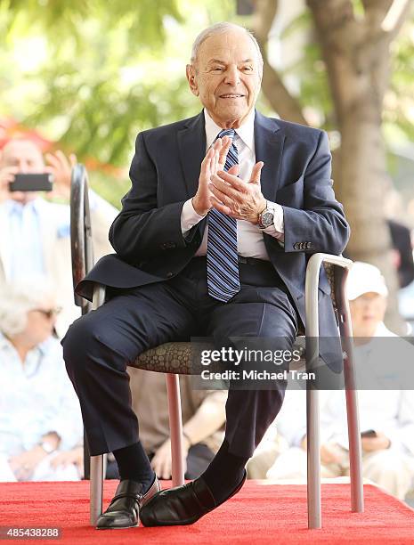 Joe Smith attends the ceremony honoring him with a Star on The Hollywood Walk of Fame on August 27, 2015 in Hollywood, California.